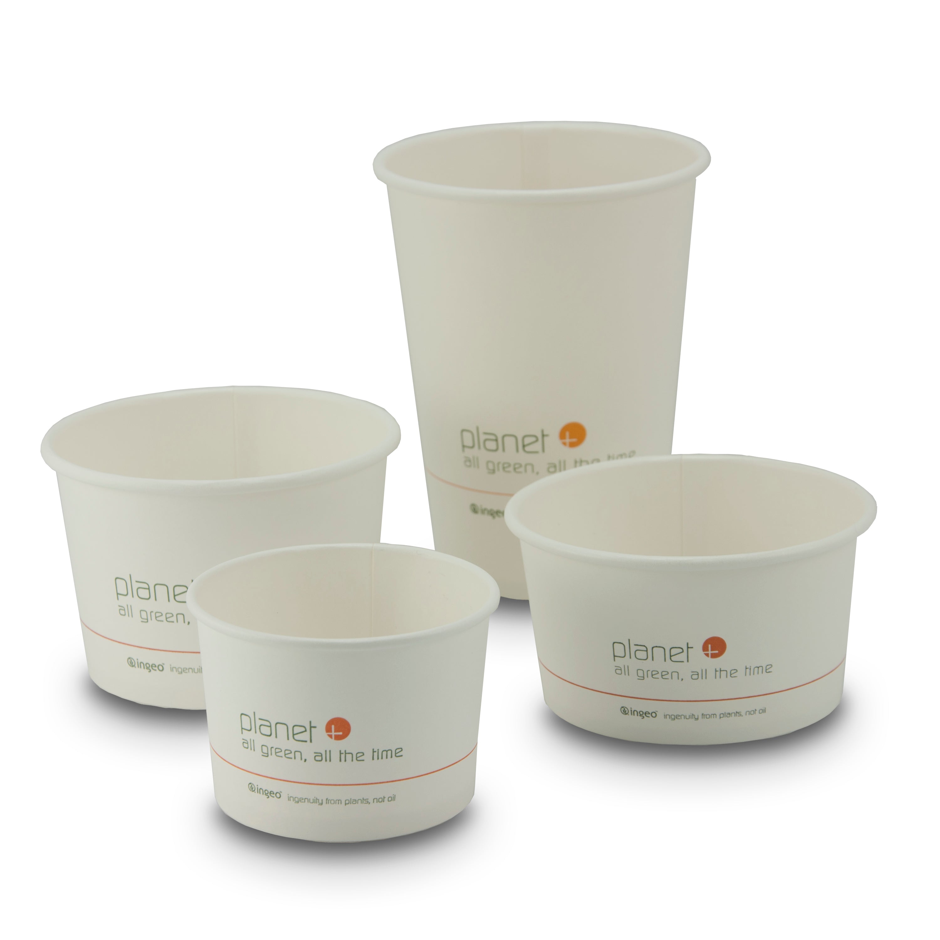 Planet+ Compostable Lid for 12/16/32 oz Food Containers