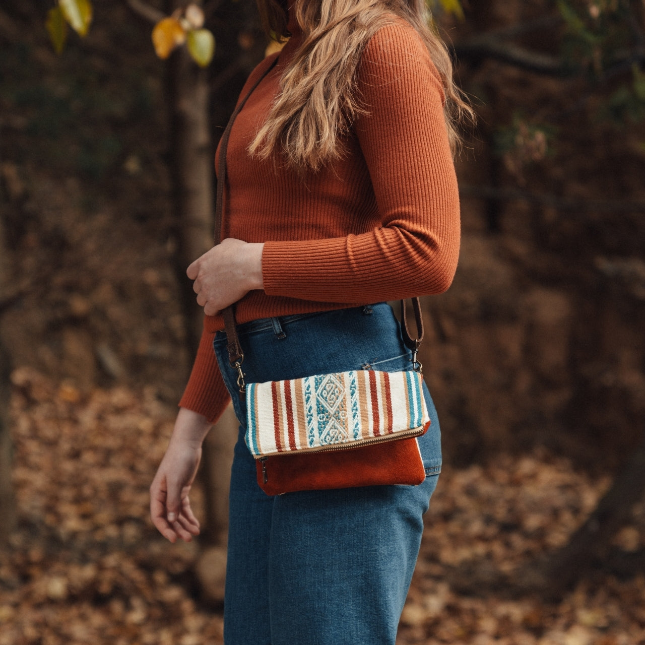 
                  
                    Fundamental Crossbody in Bolivian Wool by SutiSana
                  
                