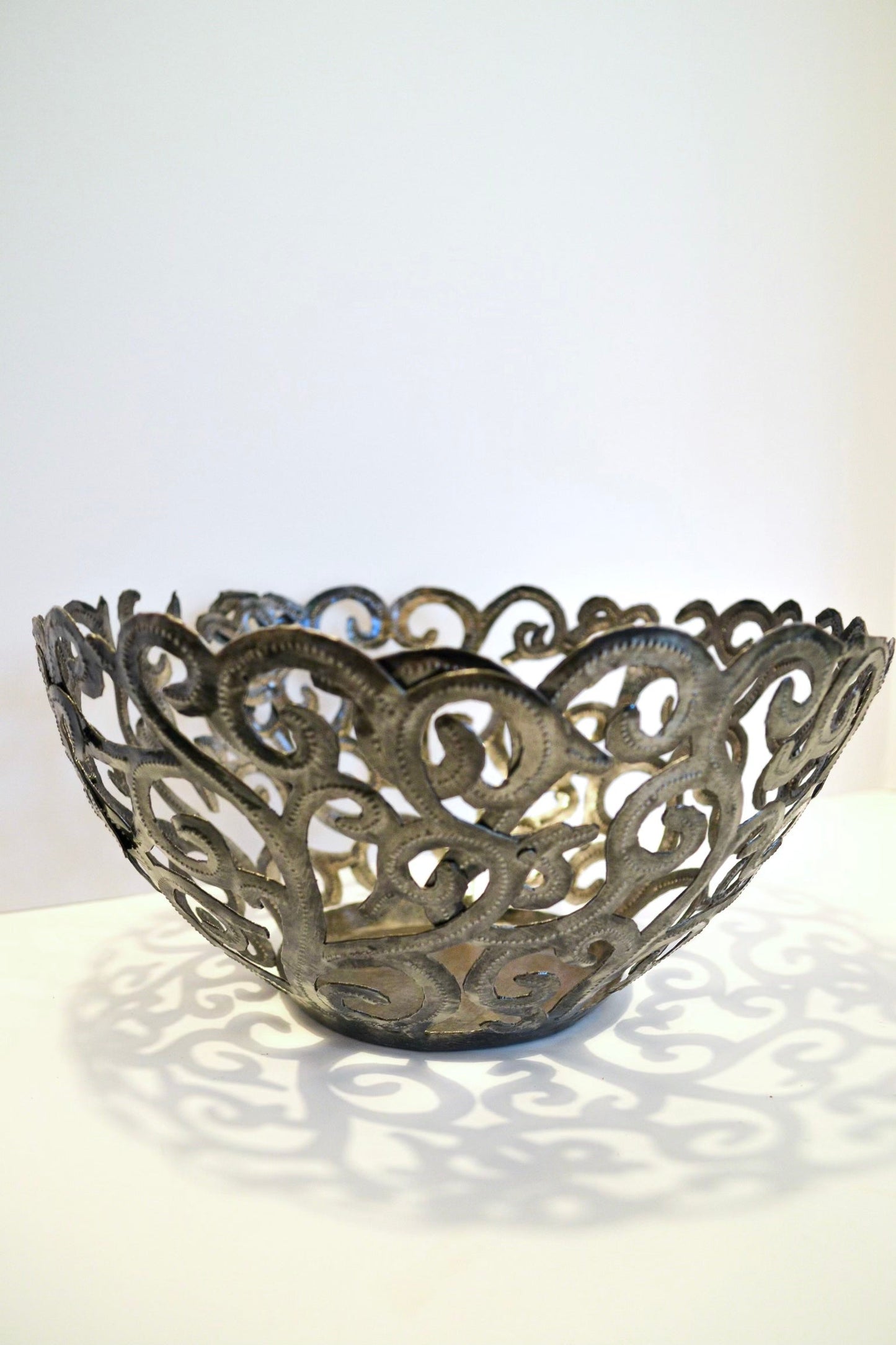 
                  
                    Metal Art Scroll Bowl by 2nd Story Goods
                  
                