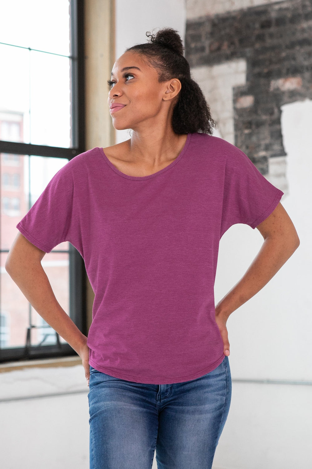 Goex Apparel Ladies Short Sleeve V-Neck Tee