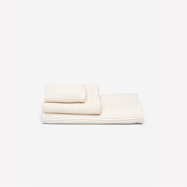 ettitude Waffle Towels - Slate / Bath Sheet