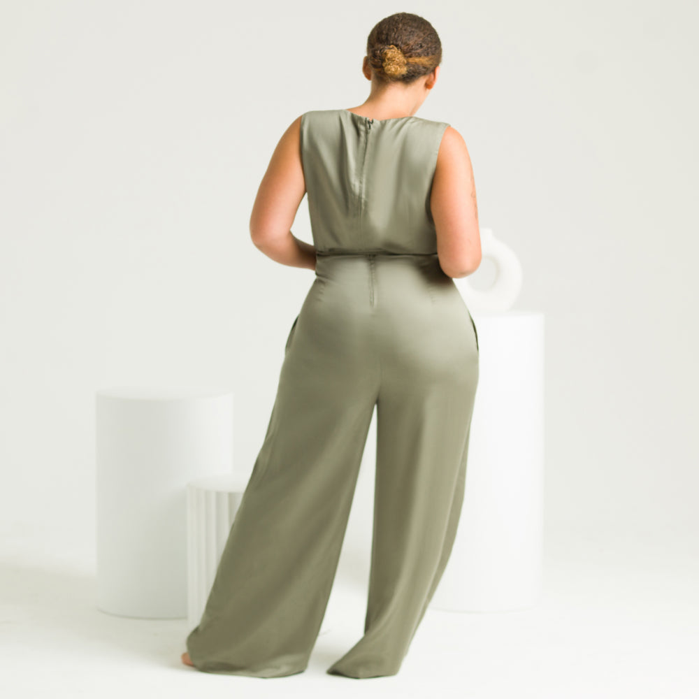 
                  
                    Sateen Jumpsuit by ettitude
                  
                