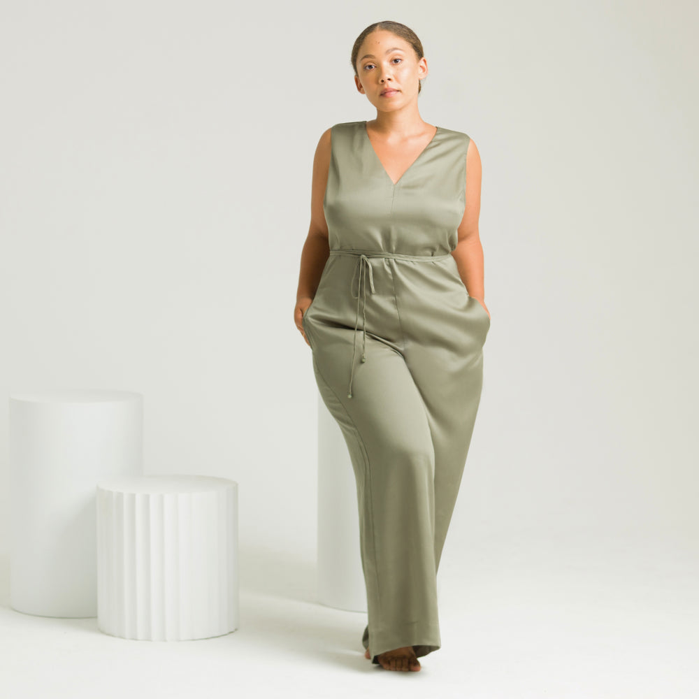 Sateen Jumpsuit by ettitude