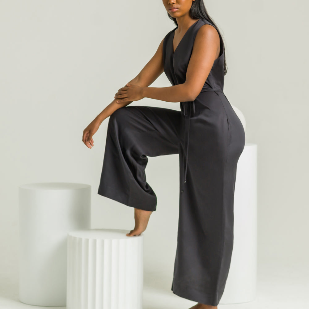 
                  
                    Sateen Jumpsuit by ettitude
                  
                