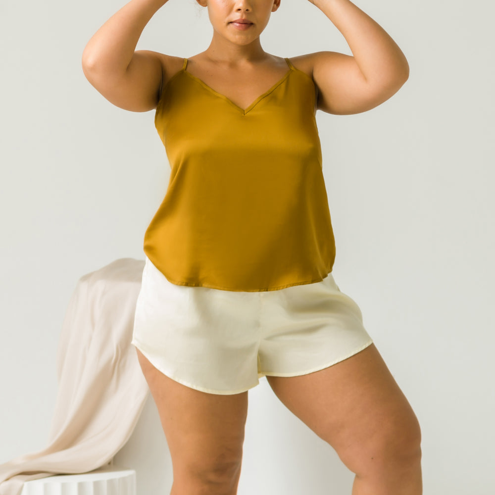 
                  
                    Sateen Shortie by ettitude
                  
                